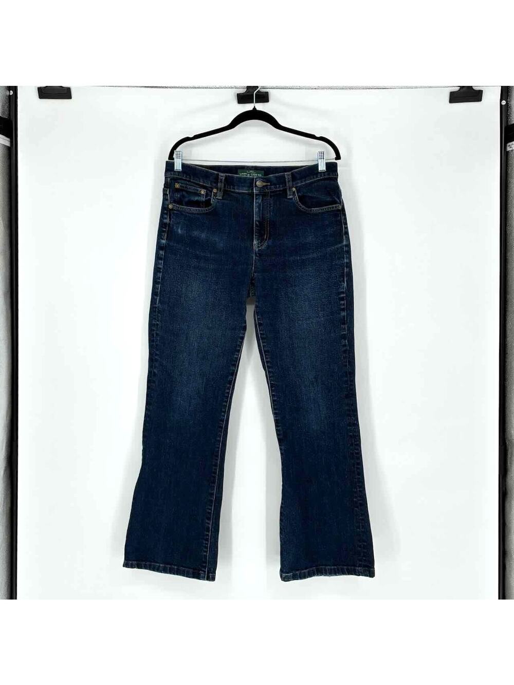 Lauren Ralph Lauren Women's Medium Wash Classic Bootcut Jeans - Size 12